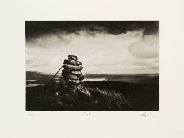 A print by Alex Boyd titled 'Stacashal East (series of 4 prints)'