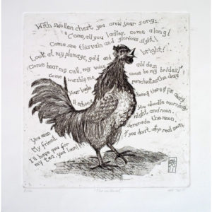 A print made by artist Angela Heidemann