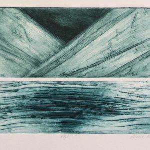 Fold a Collagraph by the Artist Silvana McLean