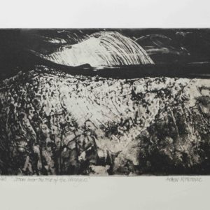 Storm over the Fort of the Strangers a Polymer Photogravure by the Artist Andrew McMorrine