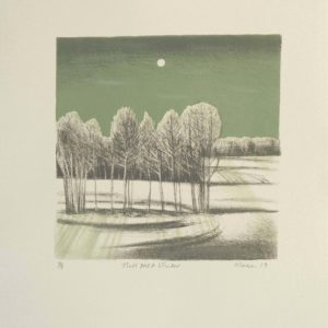 This past winter a lithograph by the Artist Tom Mabon
