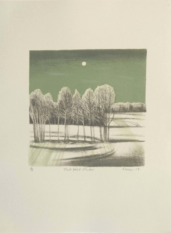 This past winter a lithograph by the Artist Tom Mabon